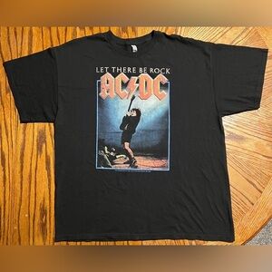 Alstyle Black AC/DC Graphic Tee